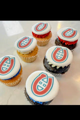 Cupcakes🏒 canadien 6 unités.