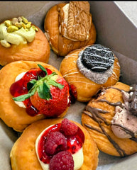 Beignes a saveurs variés 6 unités.