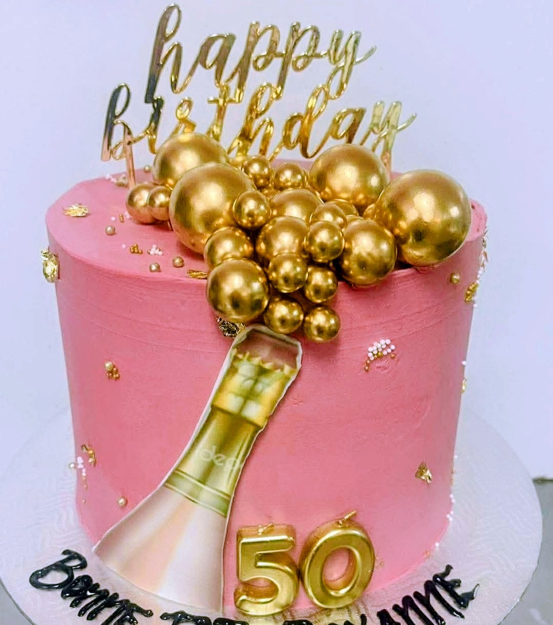 Gateau 50 ans 8-10 personnes.