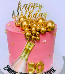 Gateau 50 ans 8-10 personnes.