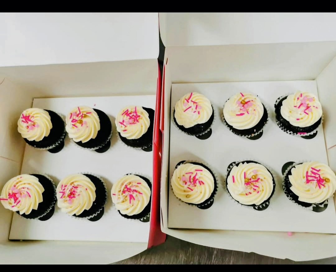 Cupcakes choco-vanille.