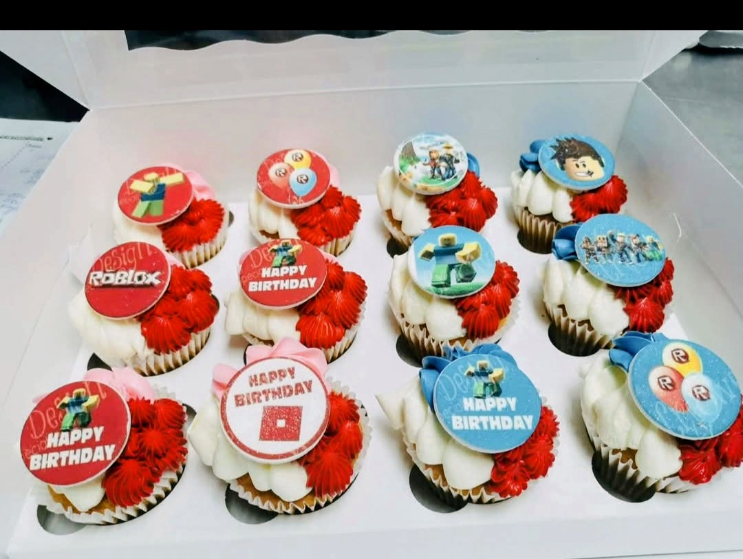 Cupcakes fete enfant 12 unités.