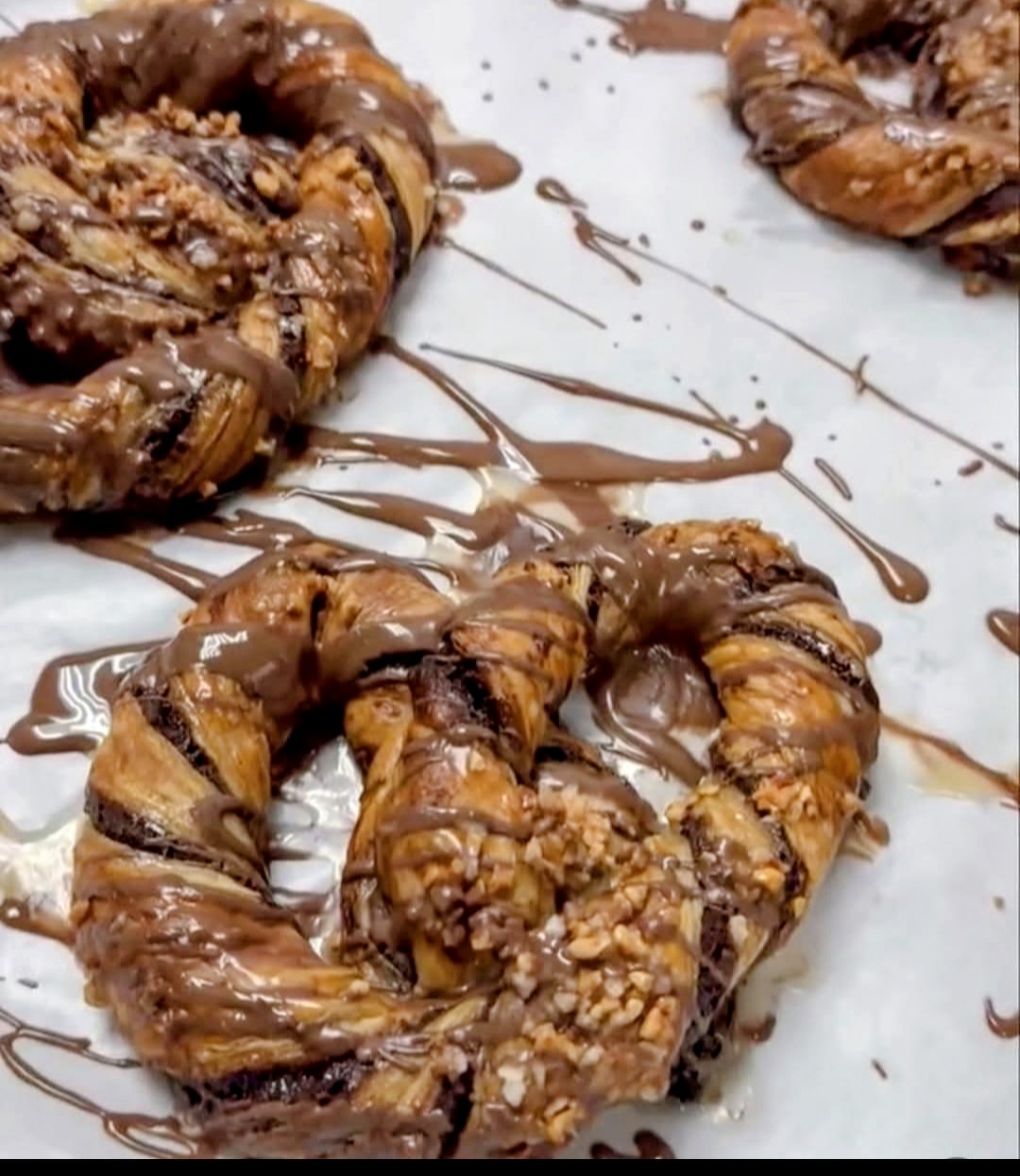 Bretzels sucrés salés 6 unités.