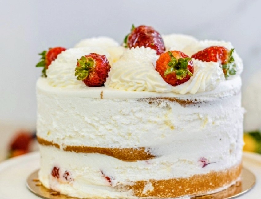 Shortcake 8-10 portions.