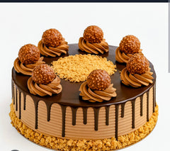 Gateau ferrero rocher 8-10 portions.